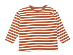 Name It baked clay striped t-shirt